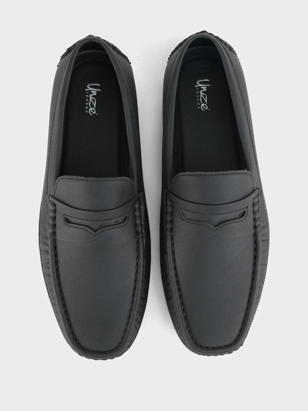 Mens "ASPIRE" Slip on Moccasin Shoes - Image 5