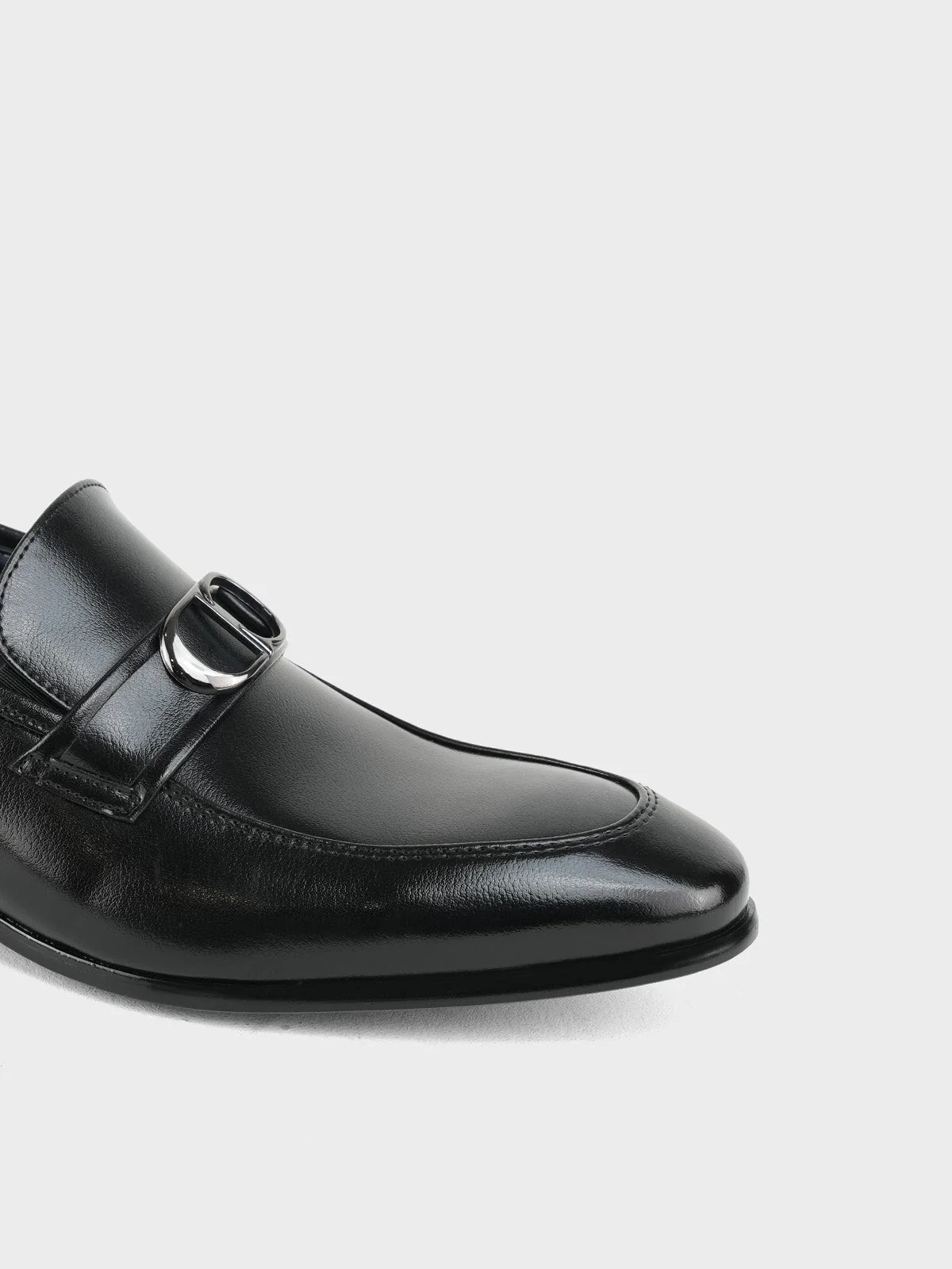 Mens "AUCOIN" Slip On Dress Leather Formals - Image 4