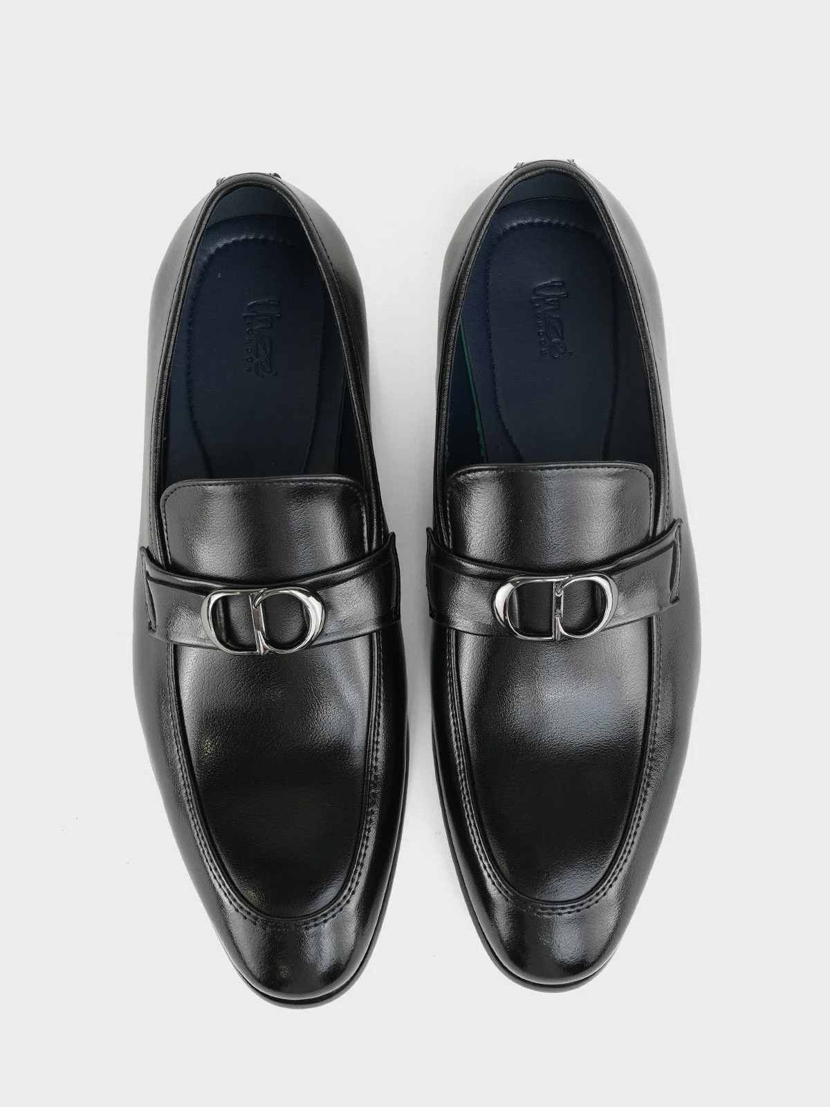 Mens "AUCOIN" Slip On Dress Leather Formals - Image 6