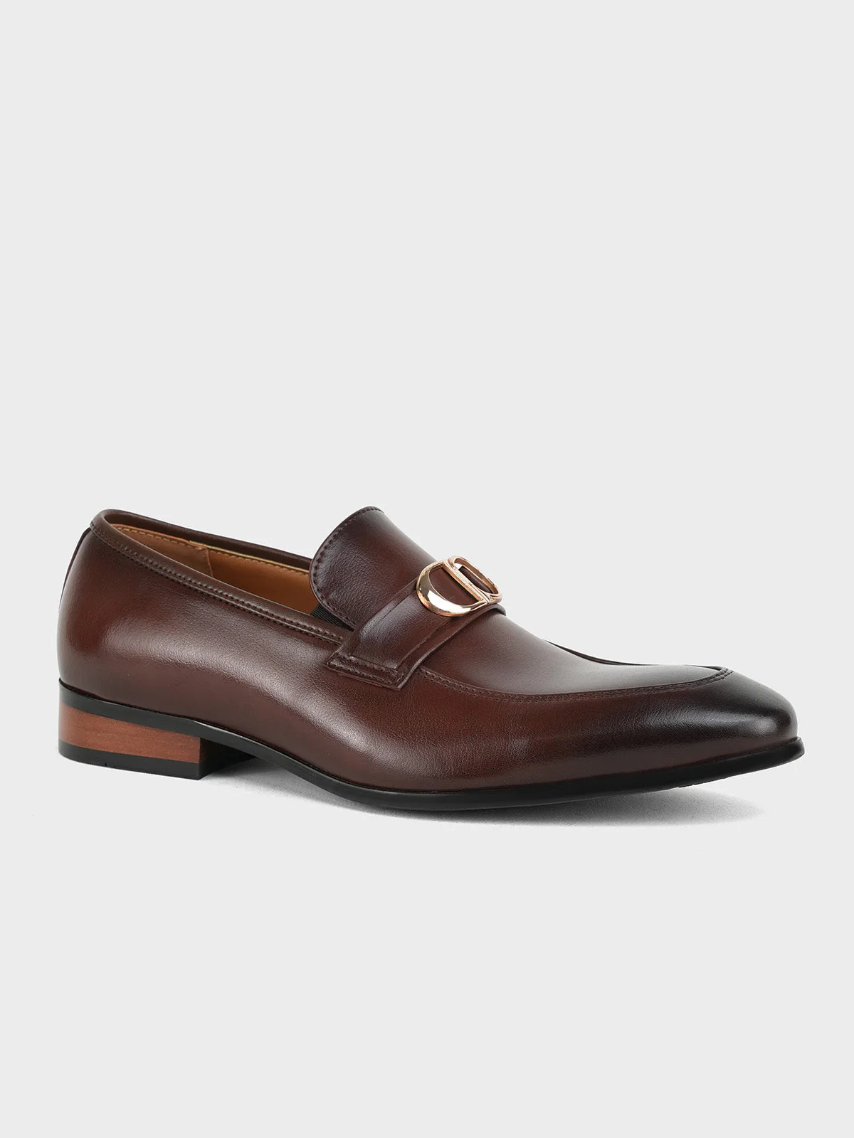 Mens "AUCOIN" Slip On Dress Leather Formals