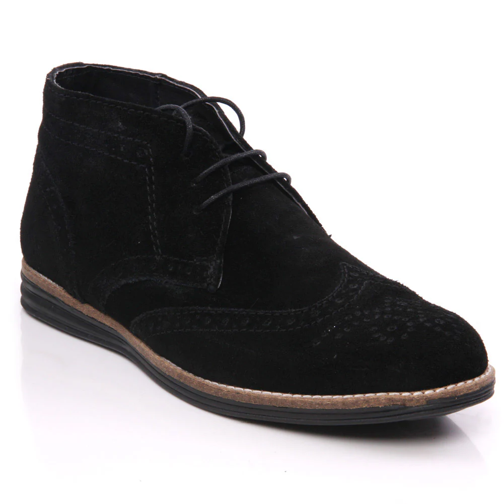 Mens Brogues Casual Suede Chukka Desert Boots