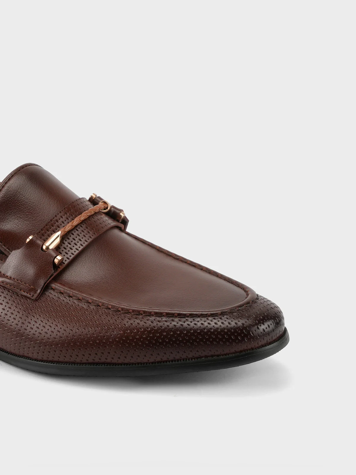 Mens "BRONYA" Comfy Dress Leather Formal Shoes - Image 4