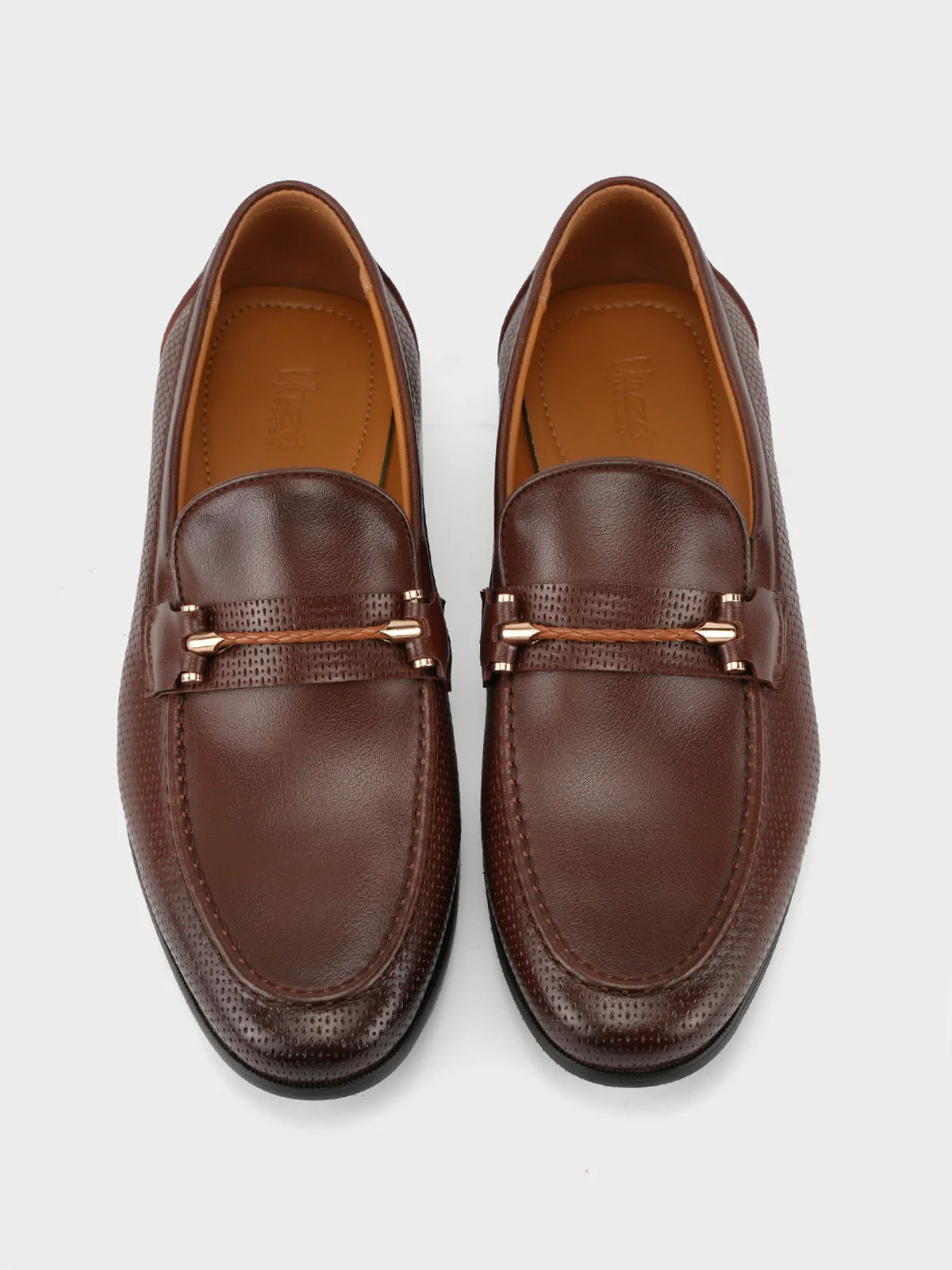 Mens "BRONYA" Comfy Dress Leather Formal Shoes - Image 5