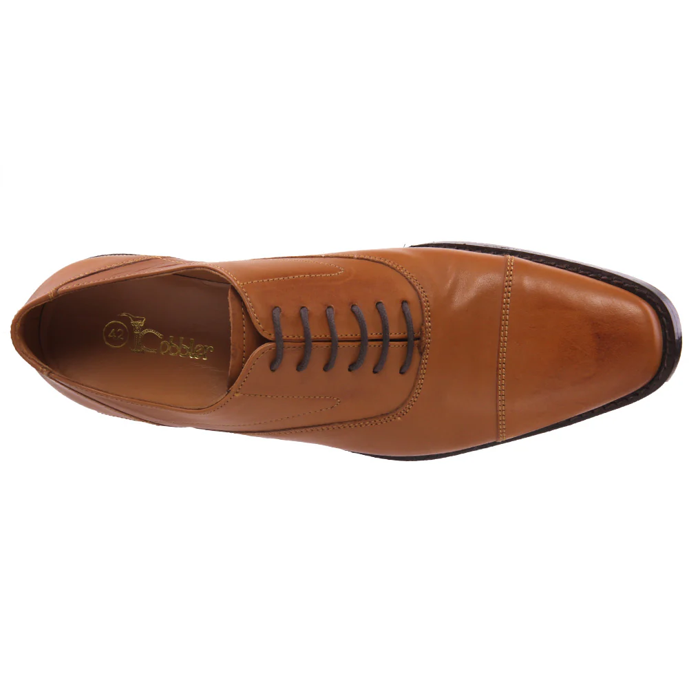 Mens ‘Dock’ Leather Laced-up Office, Dress Shoes - Image 4