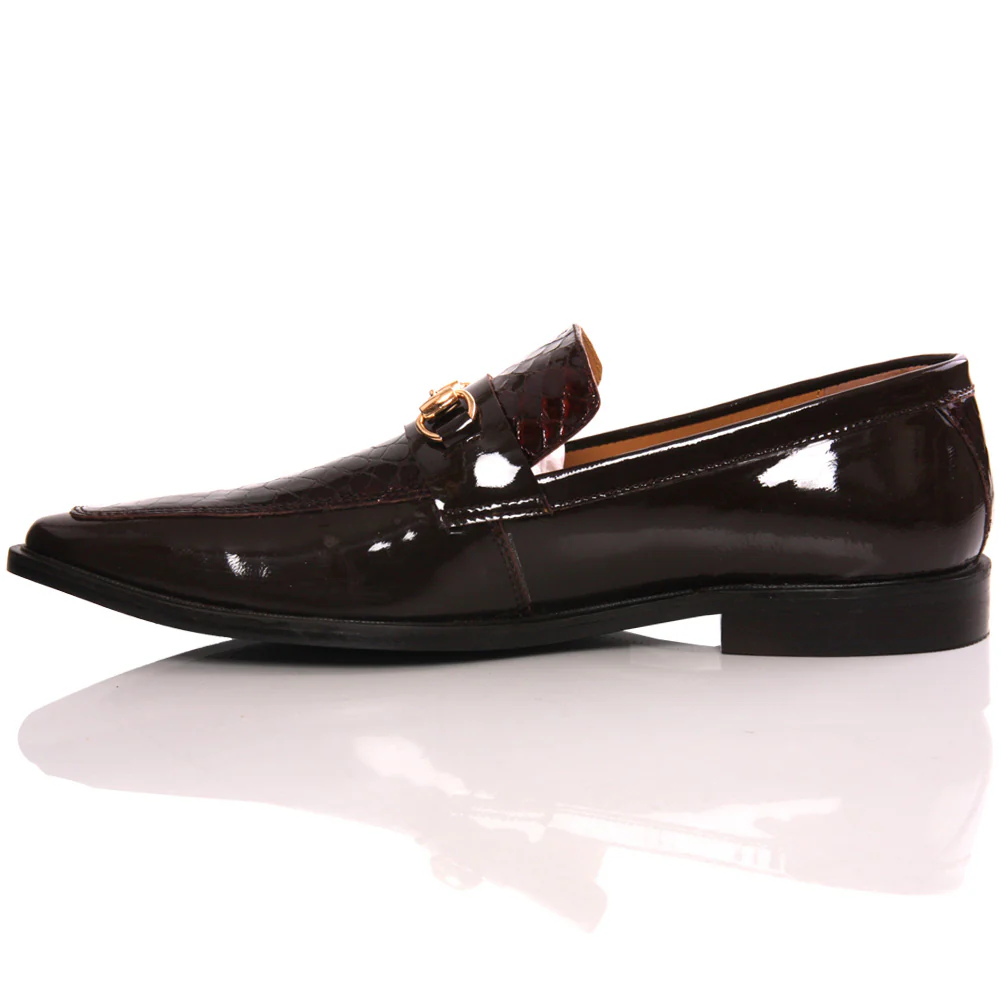 Mens ‘Durby’ Slipons Leather Designer Formal Shoes - Image 3