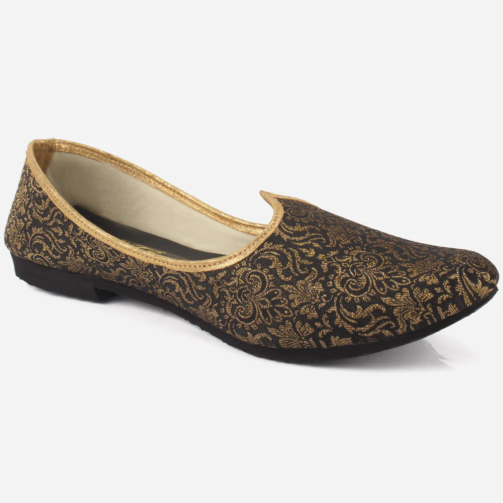 Mens "ENRIQ" Handmade Leather Indian Khussa Pumps