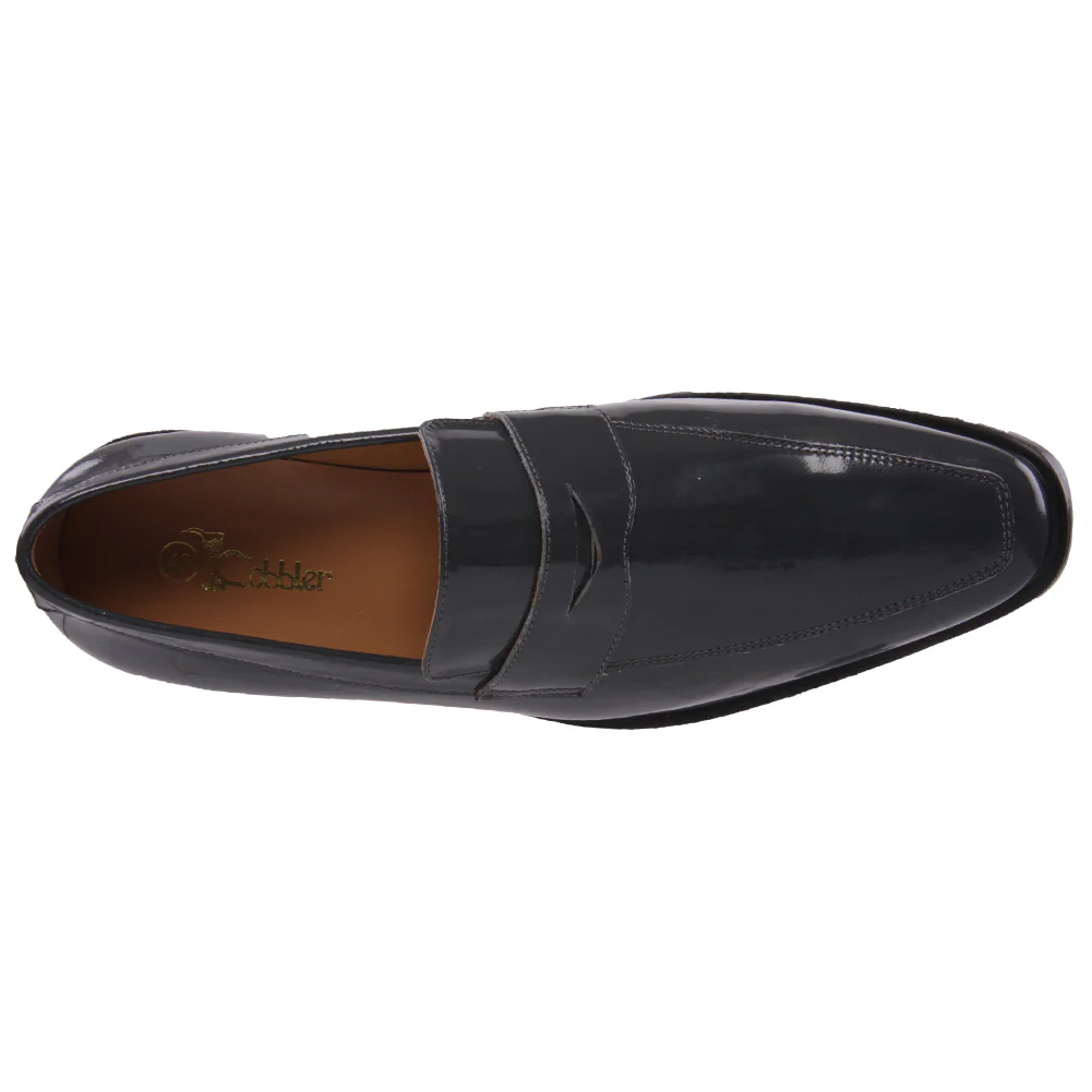 Mens Formal 'Karma' Designed Leather Dress Shoes - Image 4