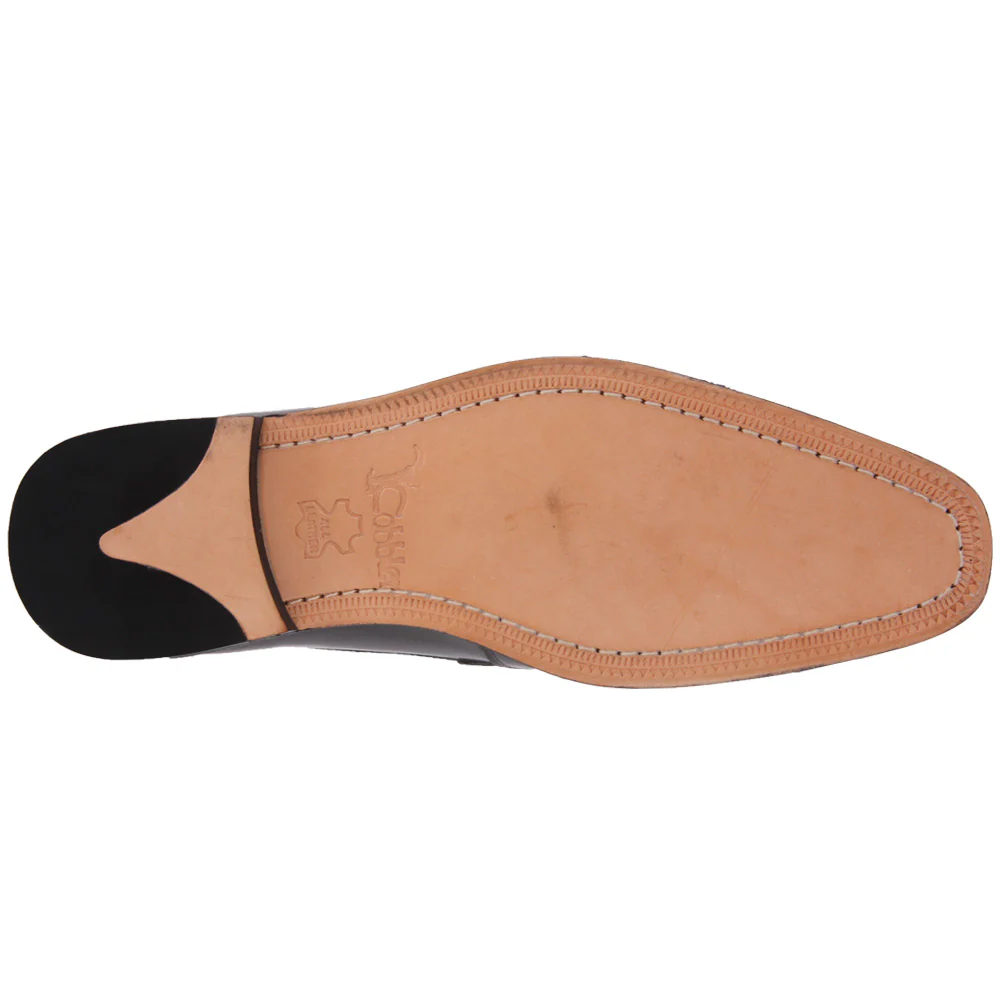 Mens Formal 'Karma' Designed Leather Dress Shoes - Image 5