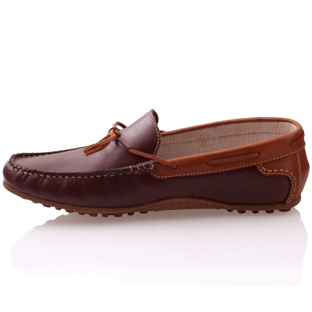 Mens ‘Giovini’ Slipons Leather Moccasins Shoes - Image 3