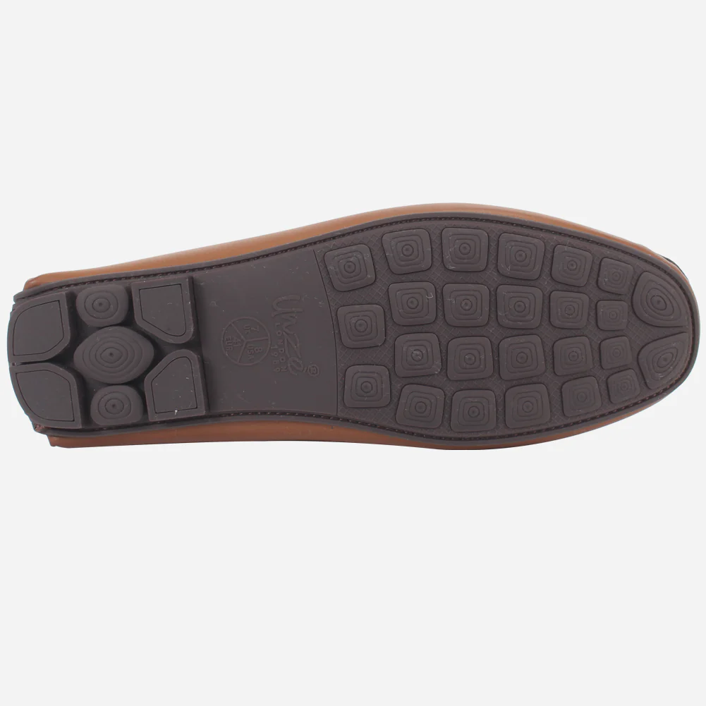 Mens "JAVEIR" Slip-on Buckled Moccasins Shoes - Image 5