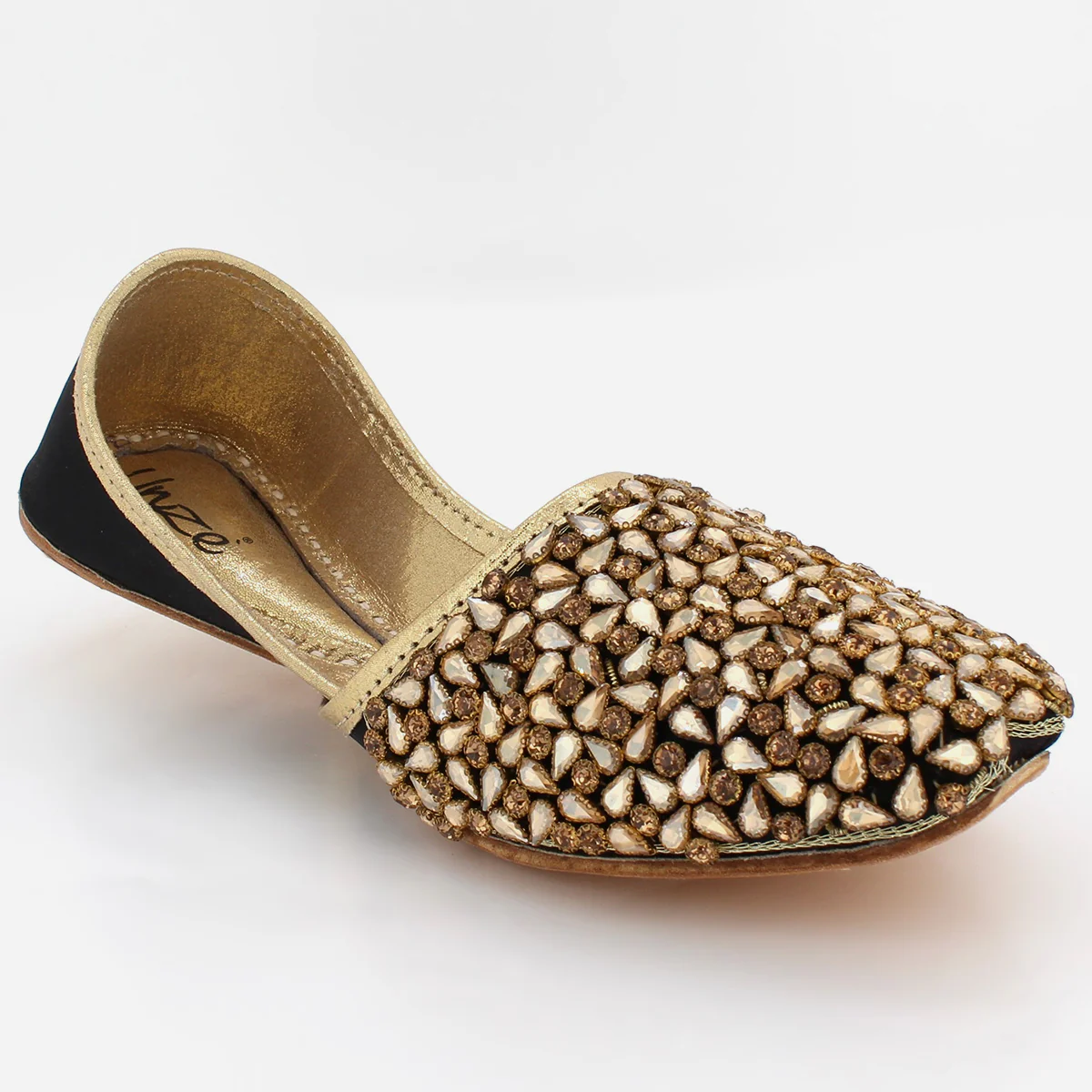 Mens "JIM" Handmade Decorated Indian Khussa