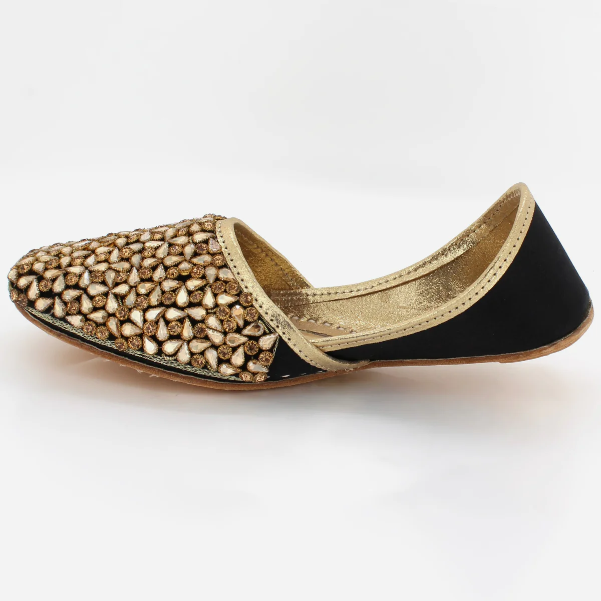 Mens "JIM" Handmade Decorated Indian Khussa - Image 4