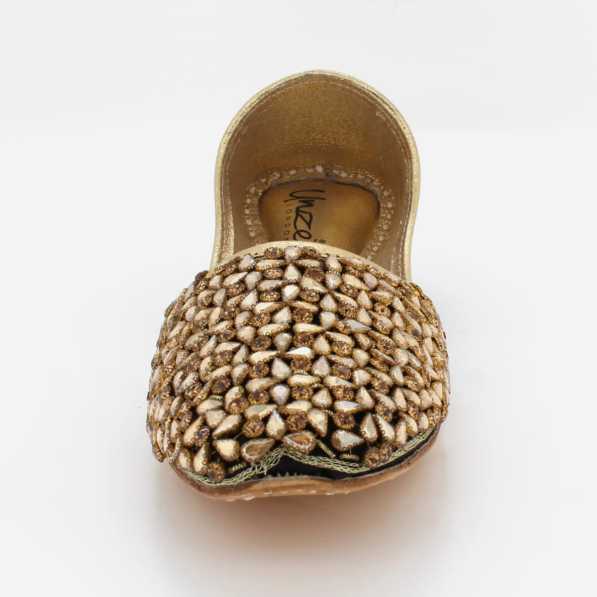 Mens "JIM" Handmade Decorated Indian Khussa - Image 5