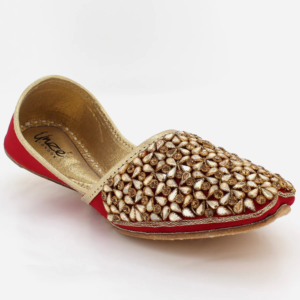 Mens "JIM" Handmade Decorated Indian Khussa