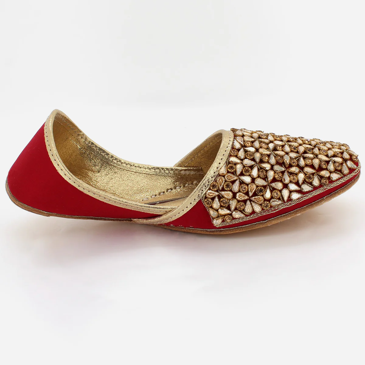 Mens "JIM" Handmade Decorated Indian Khussa - Image 2