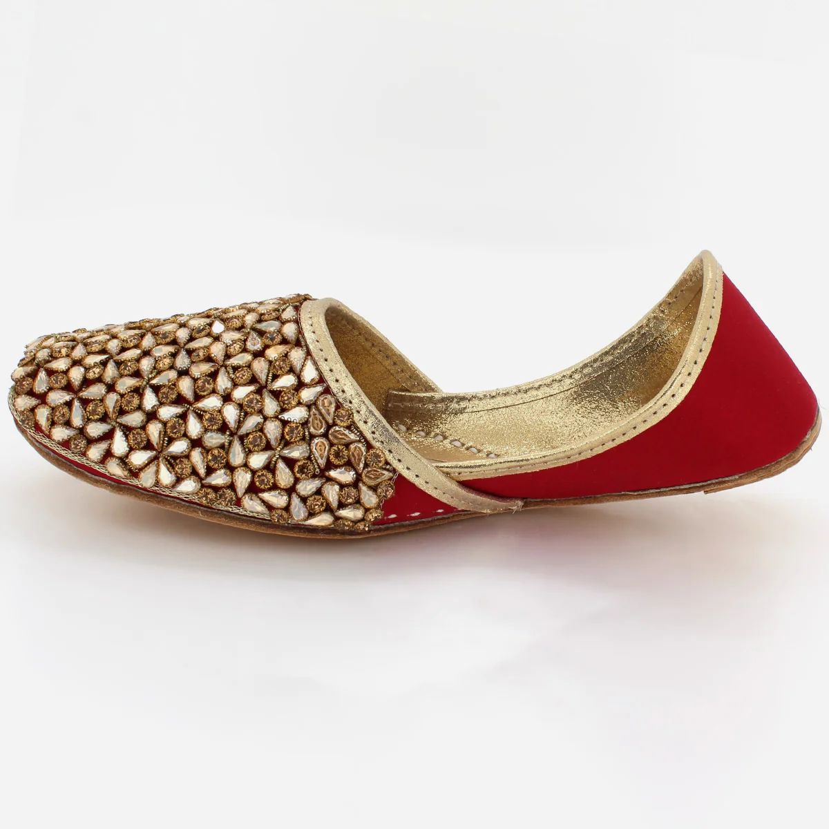 Mens "JIM" Handmade Decorated Indian Khussa - Image 4