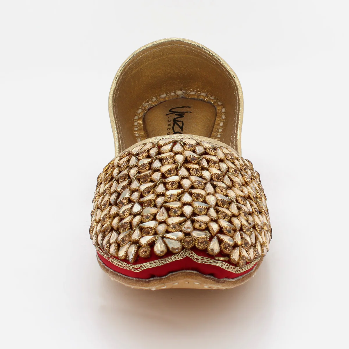 Mens "JIM" Handmade Decorated Indian Khussa - Image 5