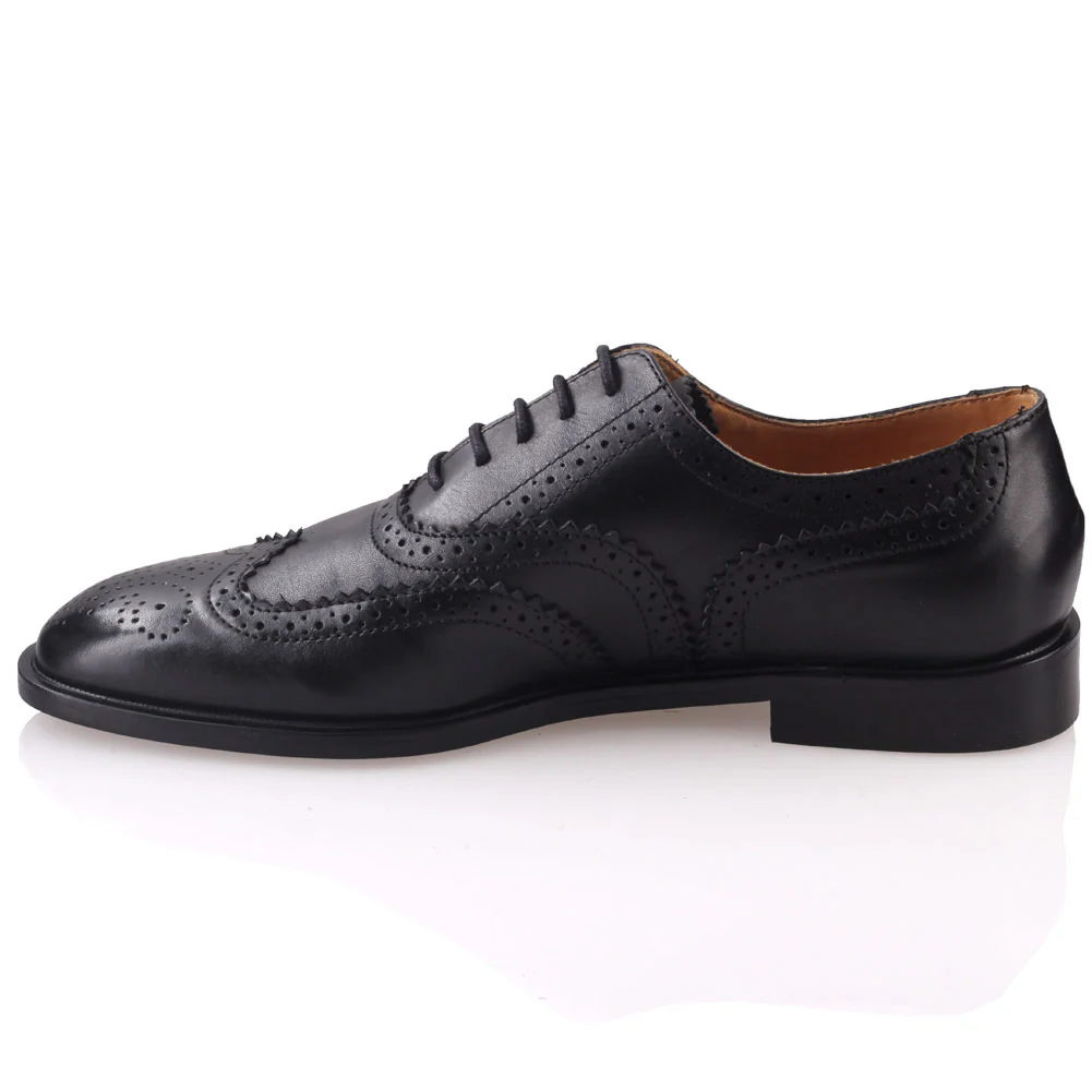 Mens ‘Johanis’ Laced Up Leather Dress Shoes - Image 3
