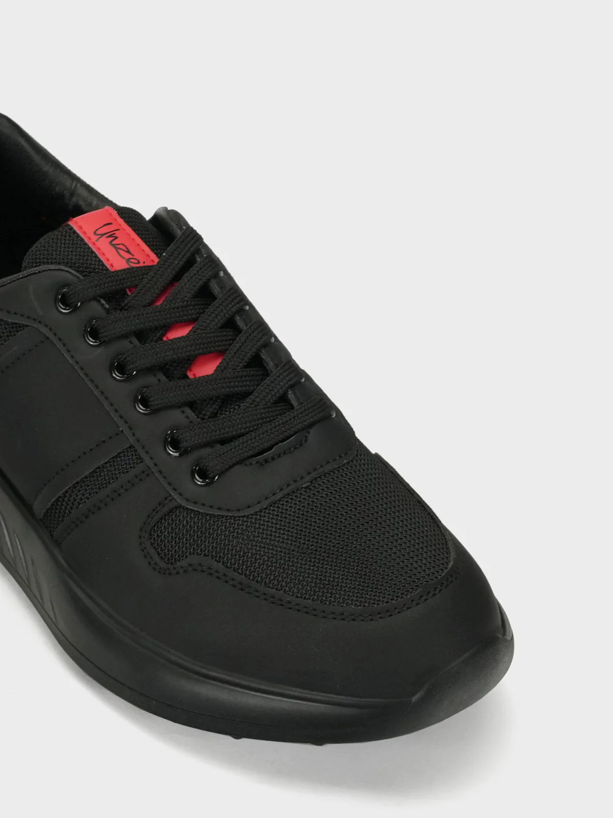 Mens "JUZAXI" Lace Up Comfy Trainers - Image 4
