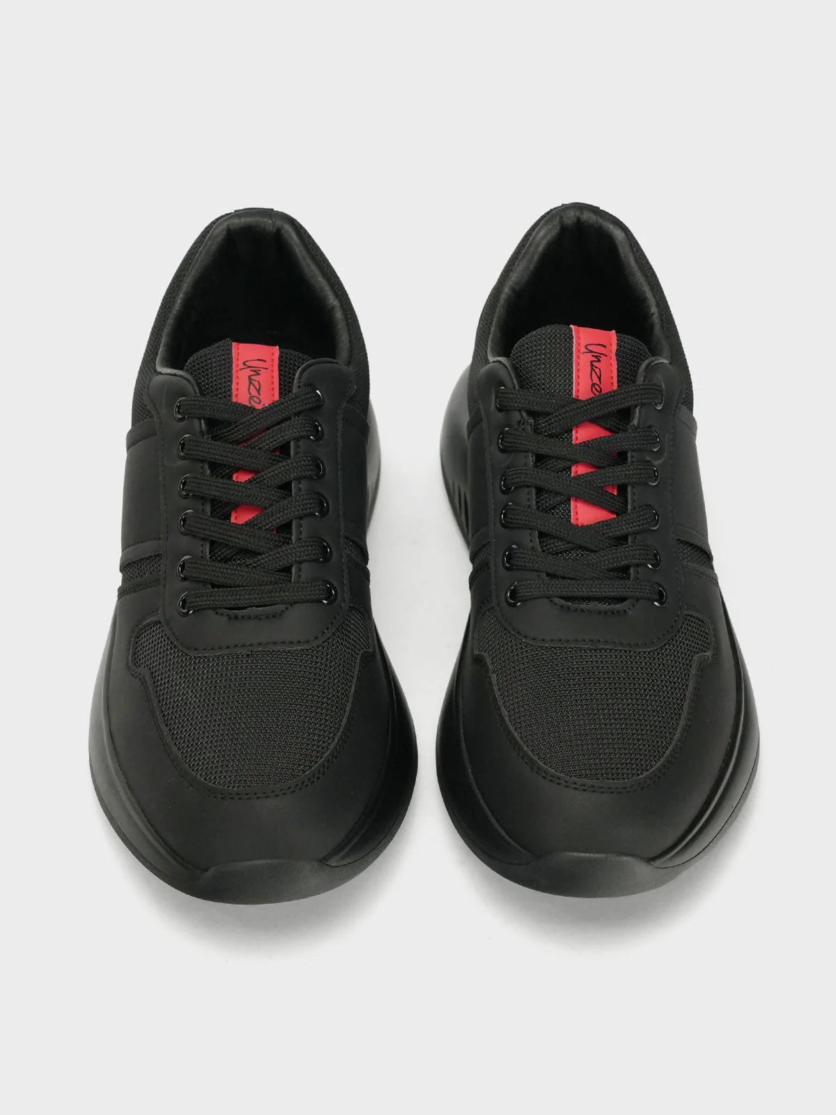 Mens "JUZAXI" Lace Up Comfy Trainers - Image 5