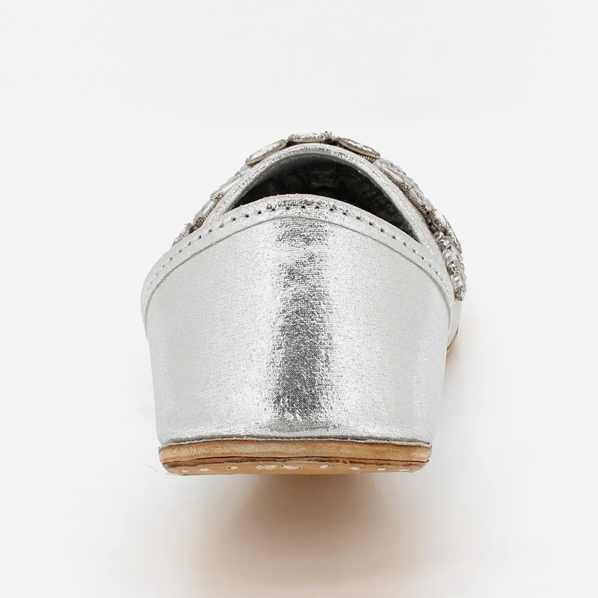 Mens “KYLE" Leather Decorated Groom Indian Khussa - Image 3