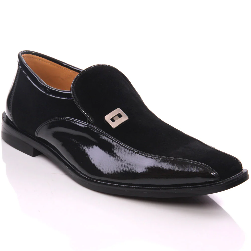 Mens Leather 'Prof' Office Party Slipons Shoes