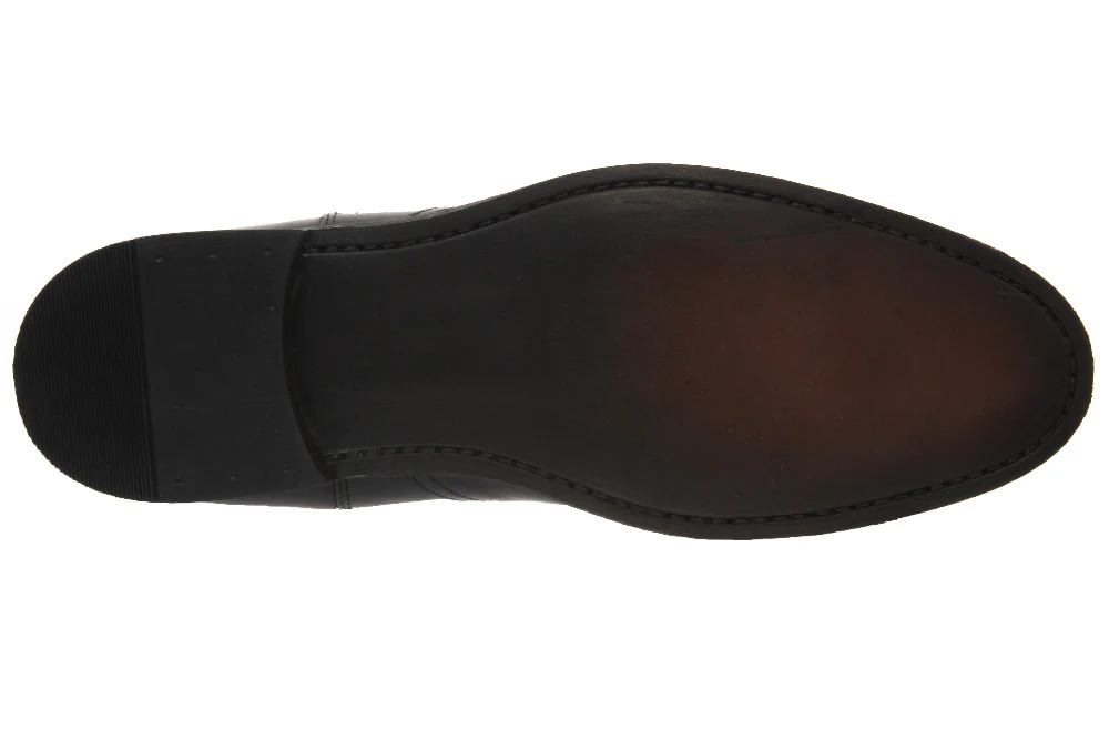 Mens Leather Pull On Chelsea Boots - Image 5