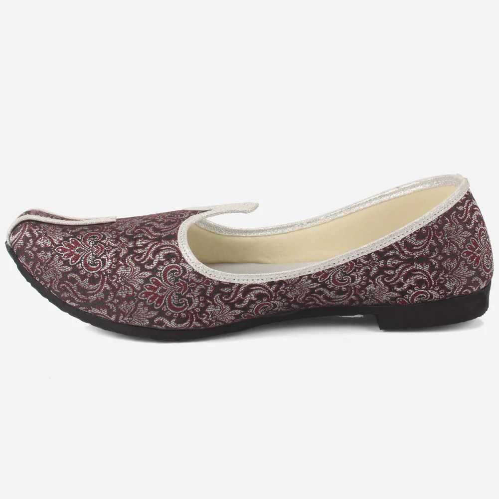 Mens "MEKO" Handmade Jacquard Indian Khussa - Image 3