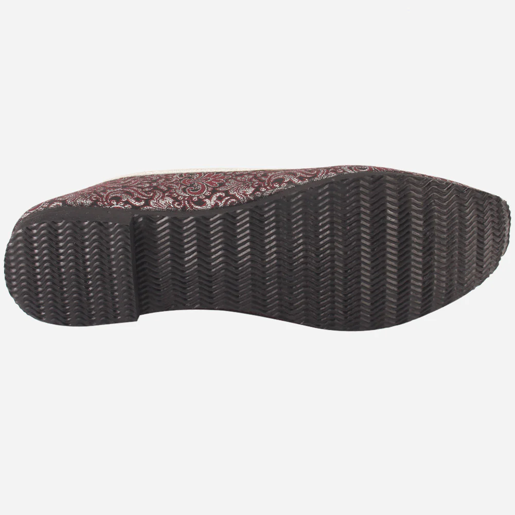 Mens "MEKO" Handmade Jacquard Indian Khussa - Image 5