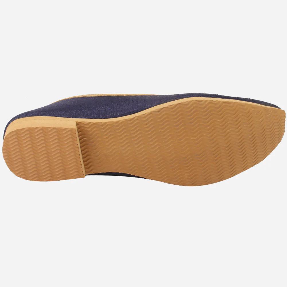Mens "MEKO" Handmade Jacquard Indian Khussa - Image 5