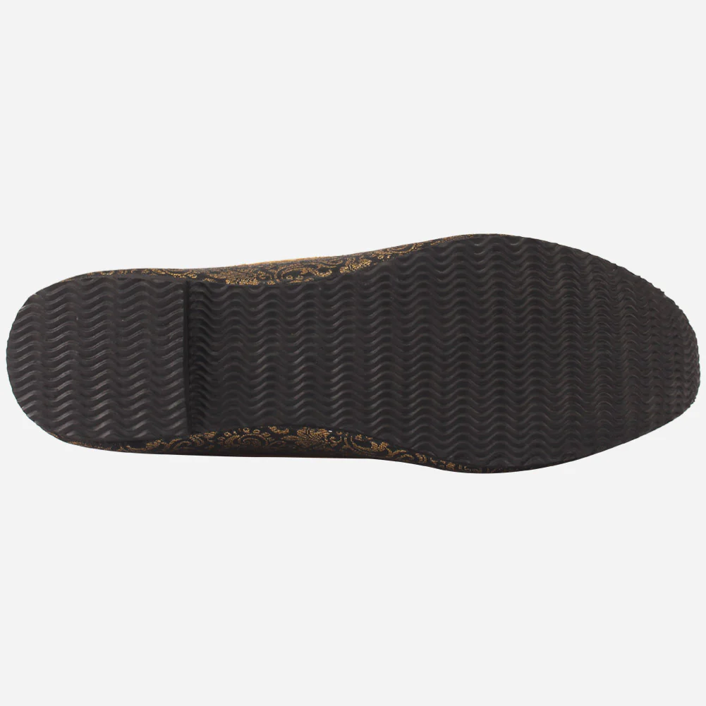 Mens "MEKO" Handmade Jacquard Indian Khussa - Image 5