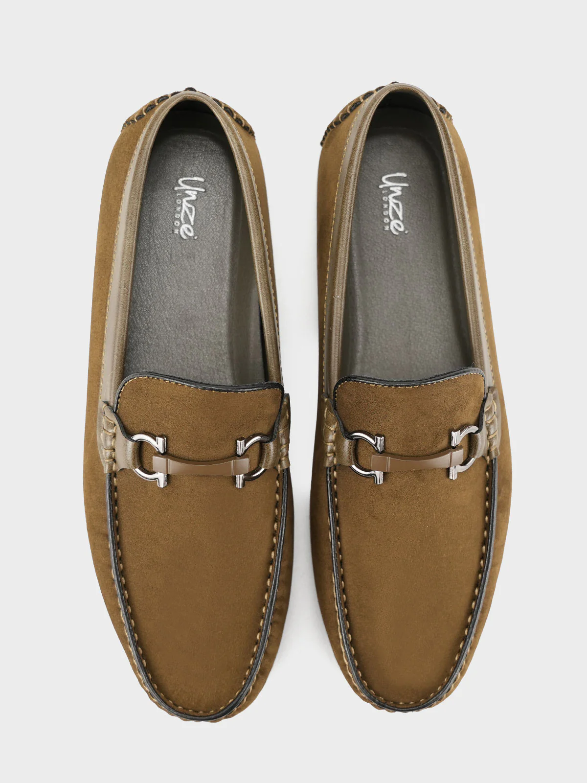 Mens "NAVIGA" Adorned Comfy Shoes - Image 6