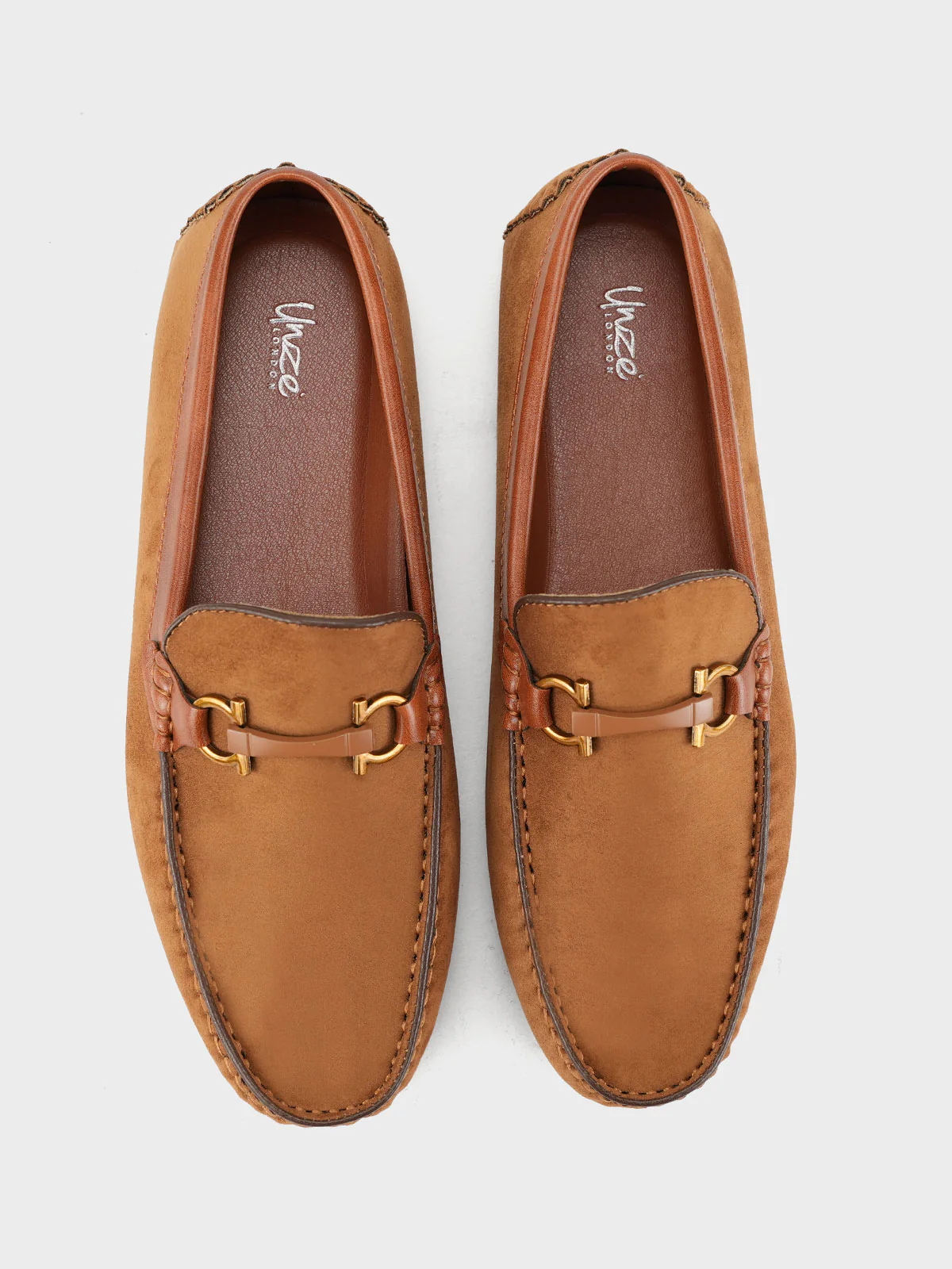 Mens "NAVIGA" Adorned Comfy Shoes - Image 6