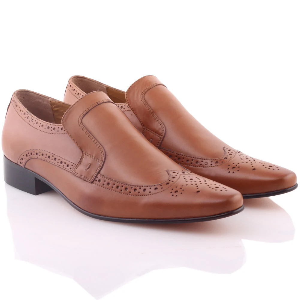 Mens ‘Niva’ Oxford Style All Leather Formal Office Dress Shoes - Image 2