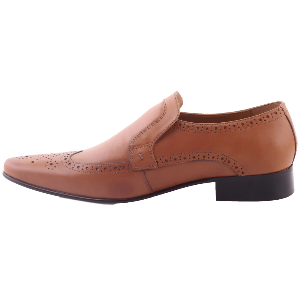 Mens ‘Niva’ Oxford Style All Leather Formal Office Dress Shoes - Image 3