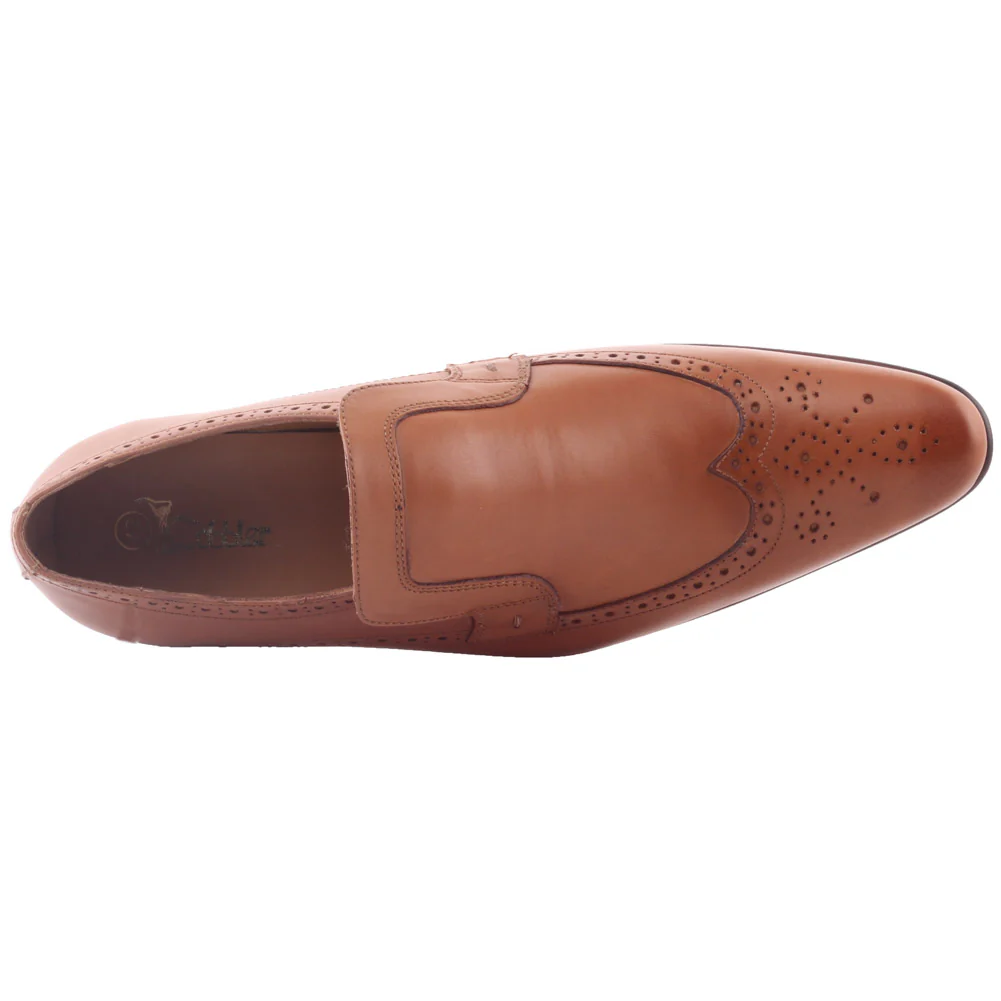 Mens ‘Niva’ Oxford Style All Leather Formal Office Dress Shoes - Image 4