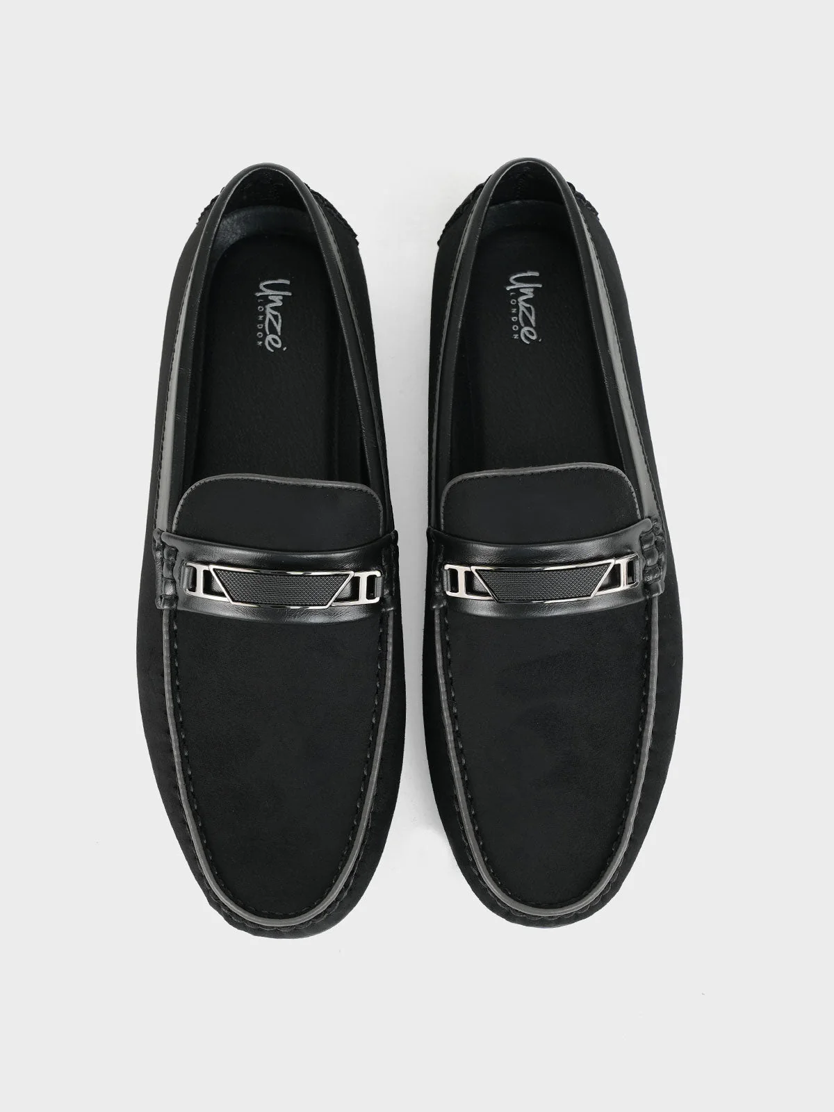 Mens "PIONEE" Adorned Moccasin Shoes - Image 5