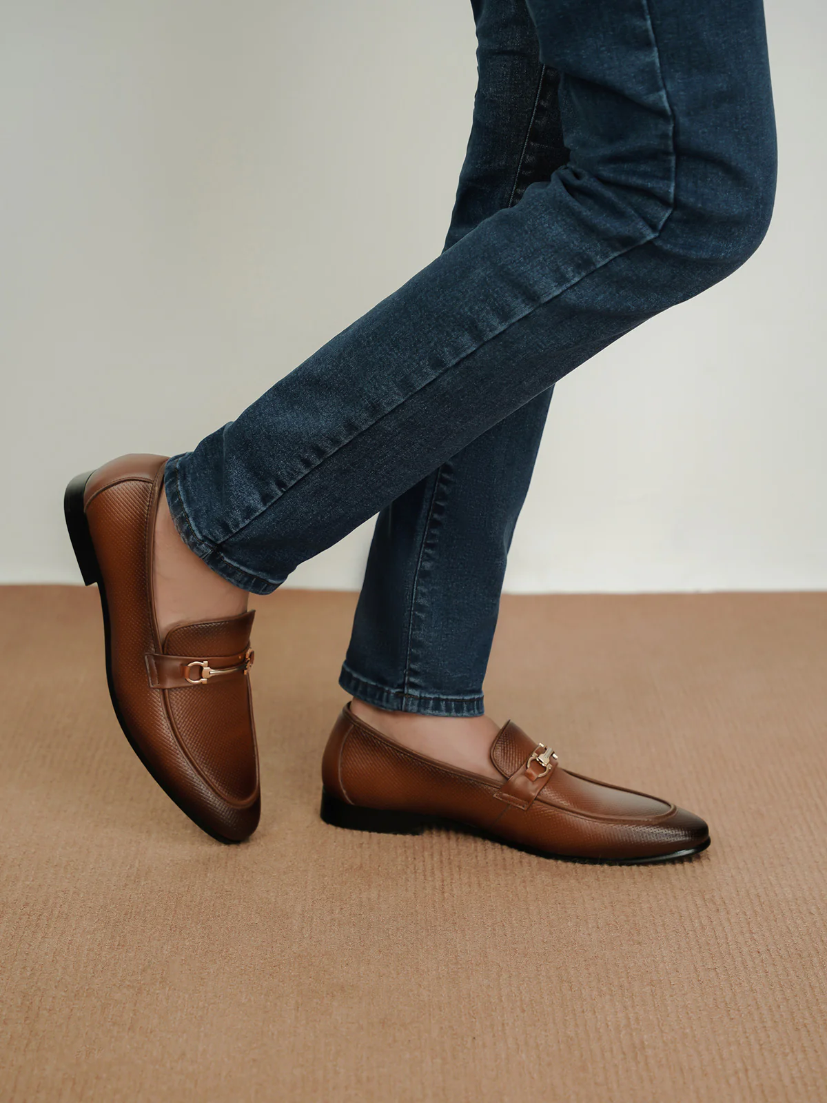 Mens "REGGIE" Stylish Leather Formal Shoes - Image 3