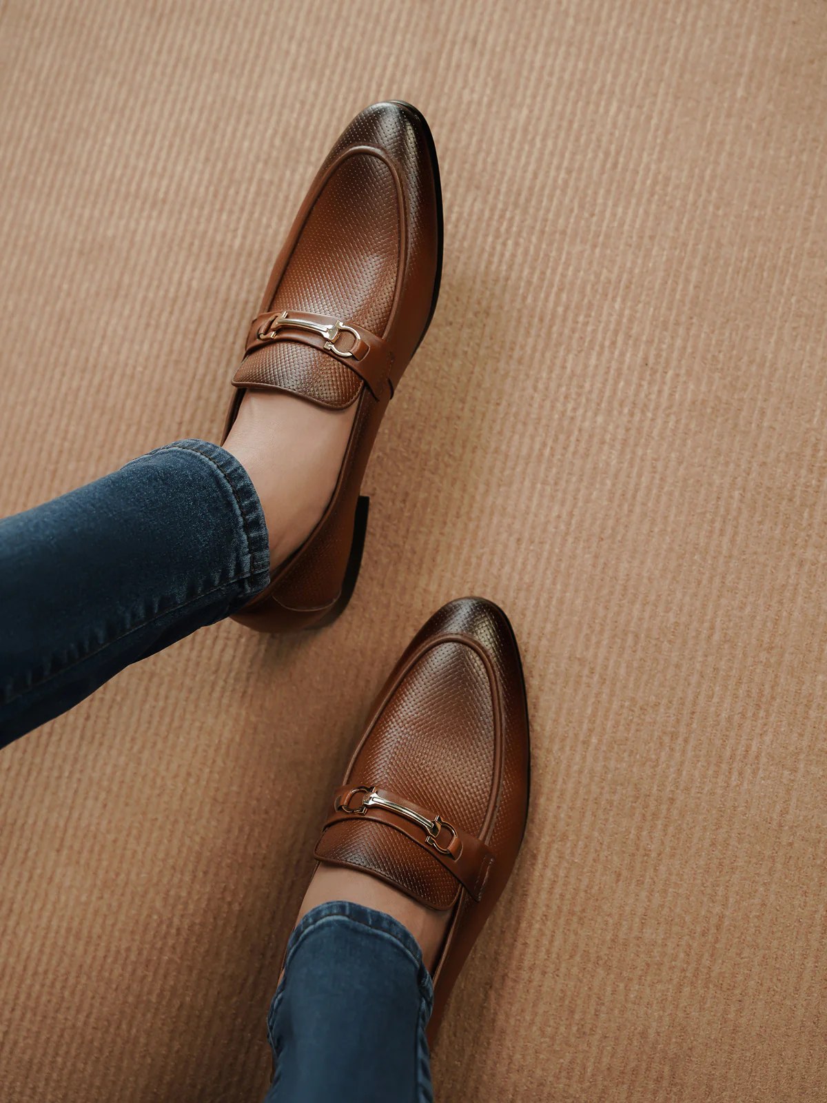 Mens "REGGIE" Stylish Leather Formal Shoes - Image 6