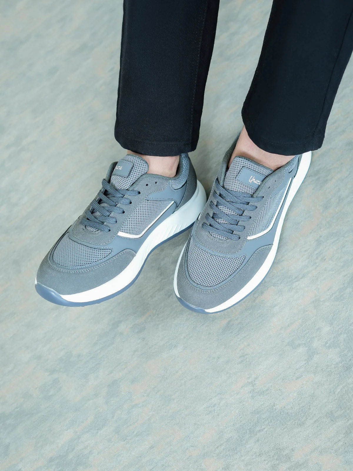 Mens "RYLLIS" Laced Up Trainers Casual Shoes - Image 6