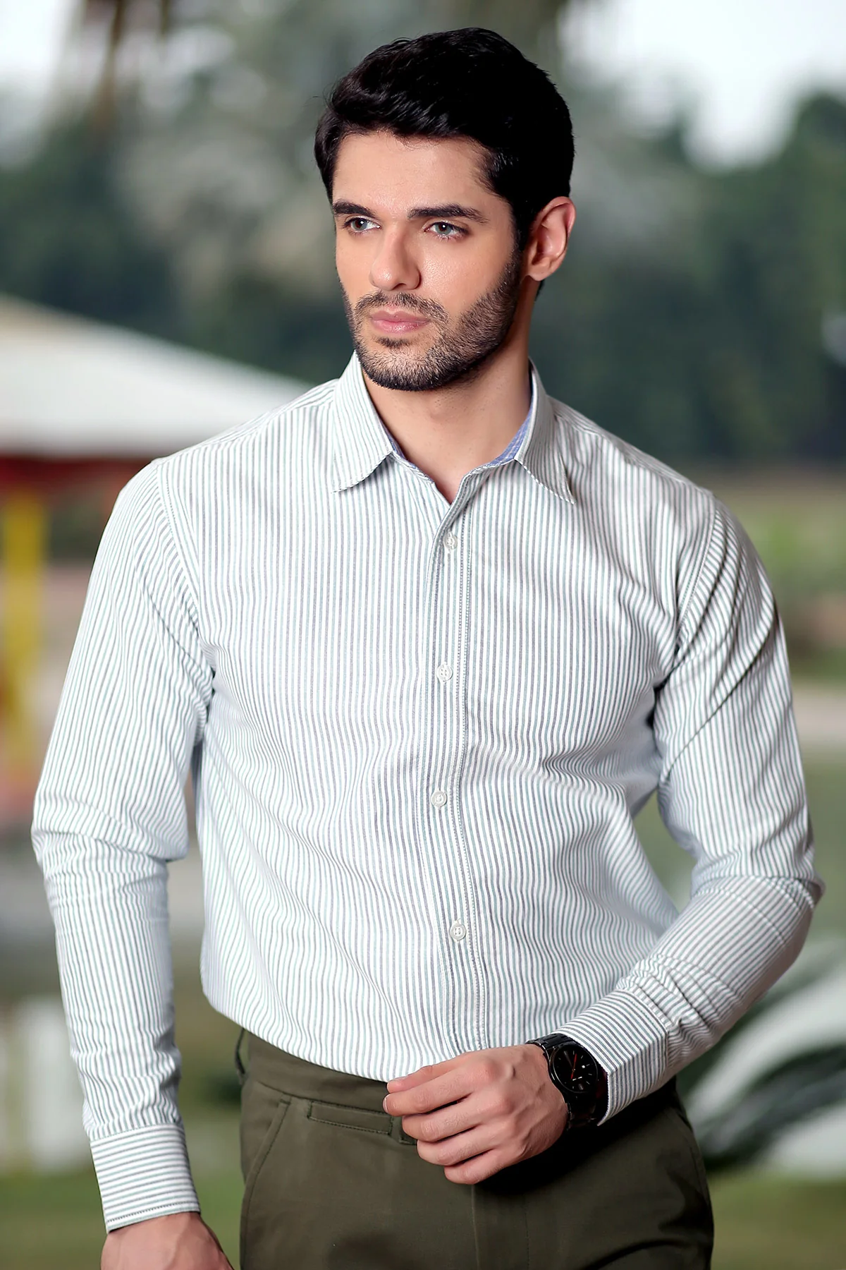 Men's "SAMSA" Cotton Full Sleeves Designer Shirt