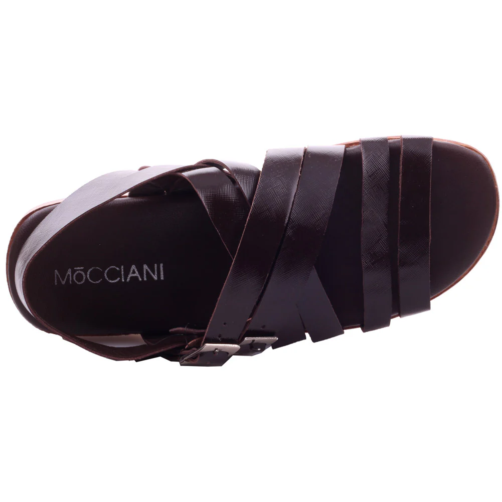 Mens ‘Spraye’ Leather Summer Flat Sandals - Image 4