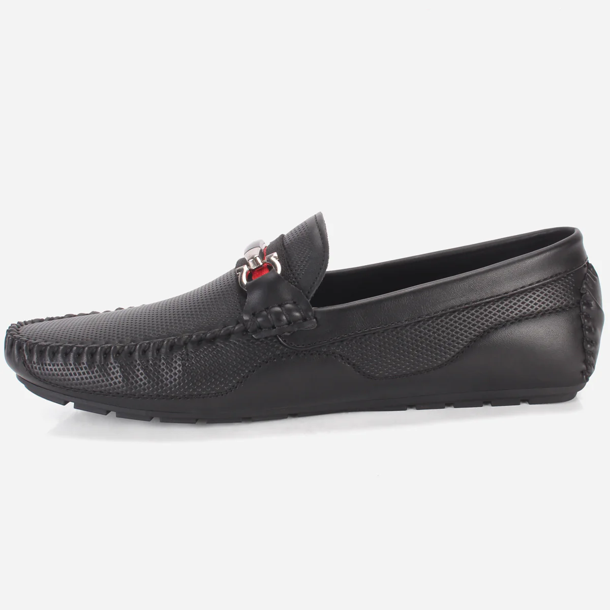 Mens "THIAGO" Casual Slip On Moccasin Shoes - Image 3