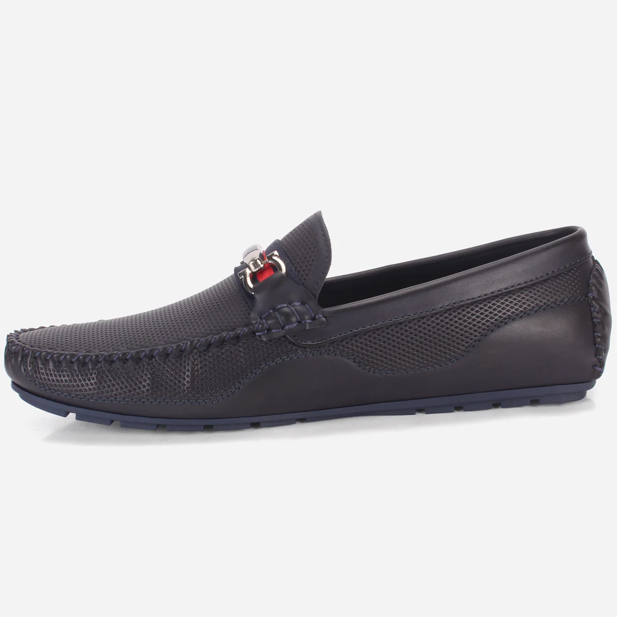 Mens "THIAGO" Casual Slip On Moccasin Shoes - Image 3