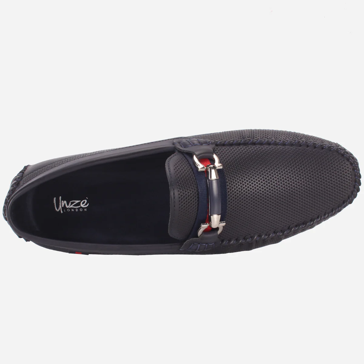 Mens "THIAGO" Casual Slip On Moccasin Shoes - Image 4