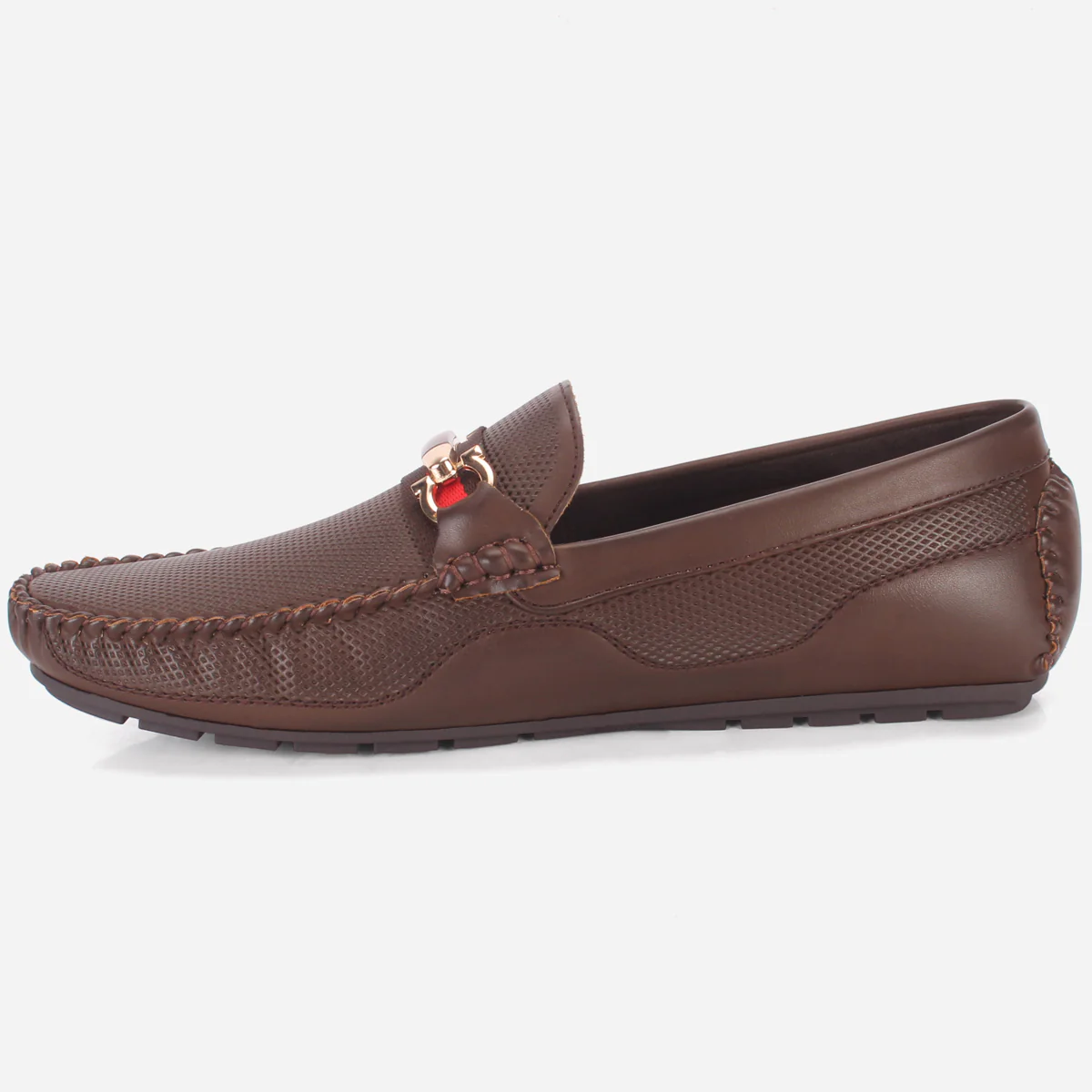 Mens "THIAGO" Casual Slip On Moccasin Shoes - Image 3