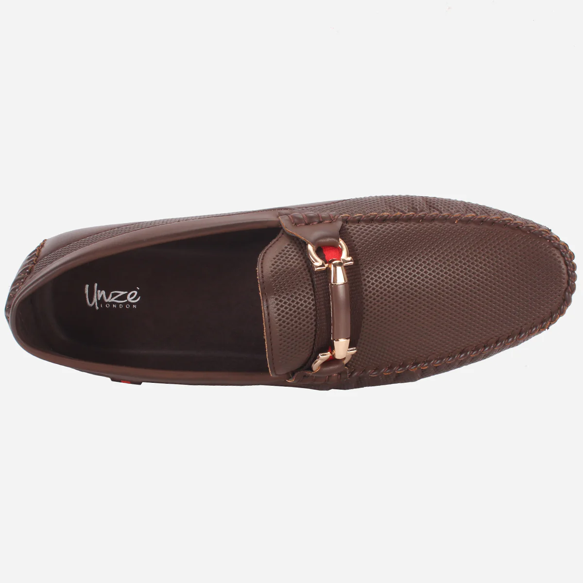 Mens "THIAGO" Casual Slip On Moccasin Shoes - Image 4
