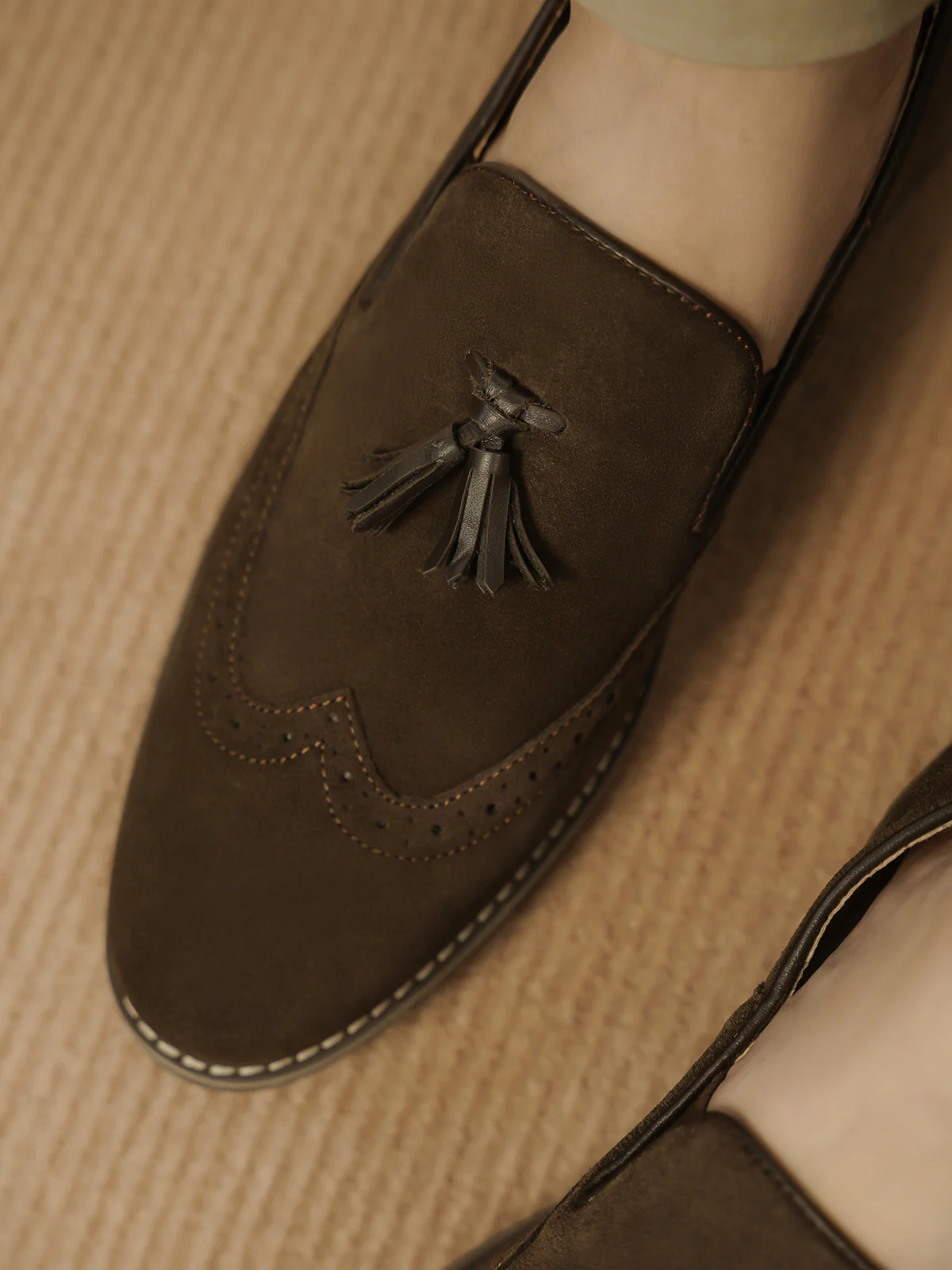 Mens "TIPATHI" Rounded Toe Leather Formal - Image 2