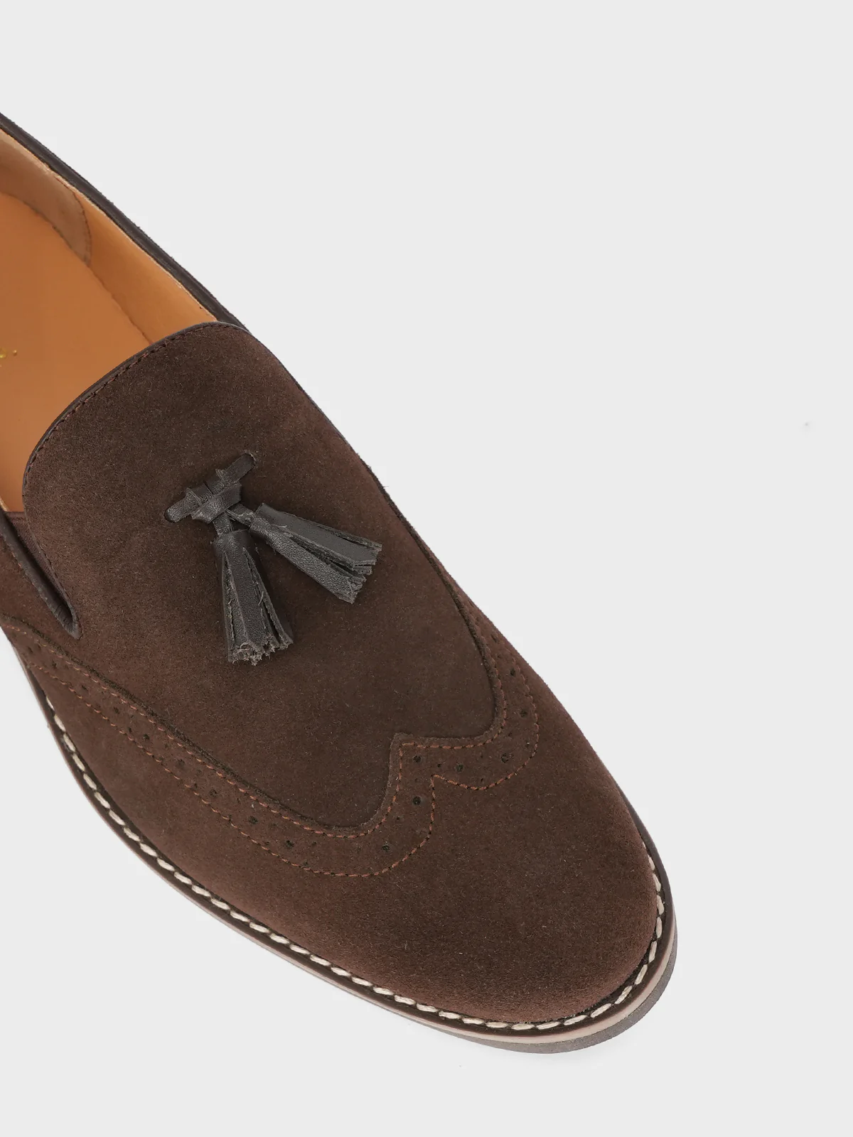 Mens "TIPATHI" Rounded Toe Leather Formal - Image 7