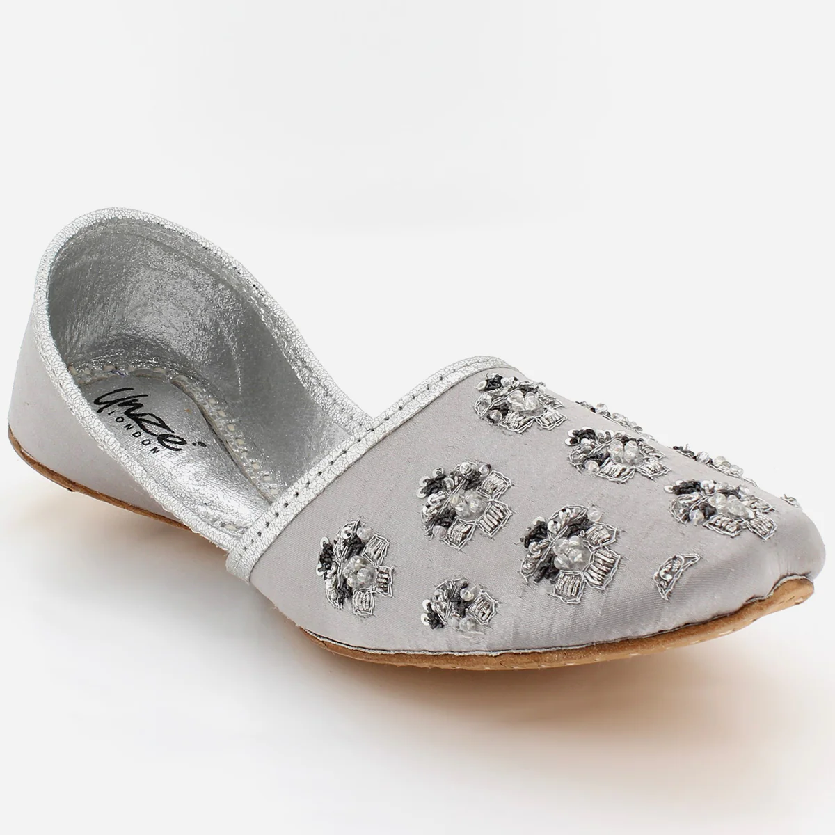 Mens "USHER" Leather Embellished Indian Khussa